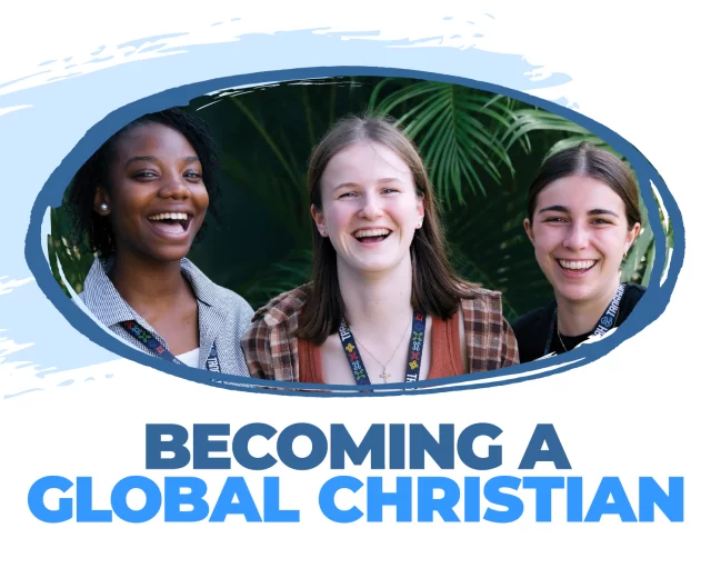 Cassidy and McMaster Campus Minister, Sevda Lindo, on campus